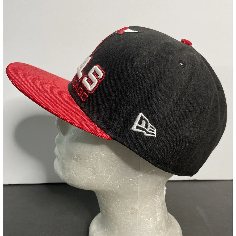 Chicago Bulls Windy City Snapback‎ Embroidered Hat Hardwood New Era 59 Adult 7.5